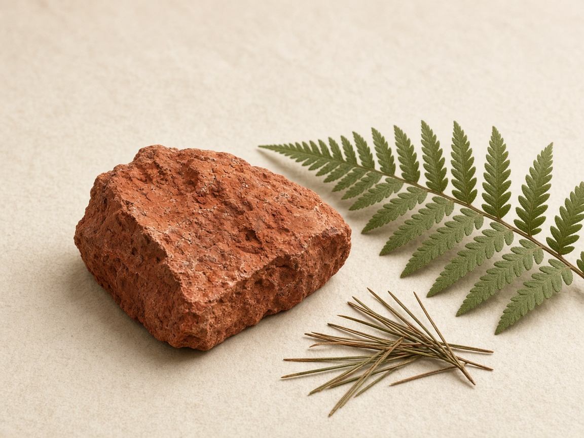 Offenes Glossar-Layout mit Sandsteinfelsen und Waldsymbolik im Pfälzerwald
